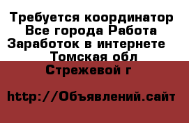 Требуется координатор - Все города Работа » Заработок в интернете   . Томская обл.,Стрежевой г.
